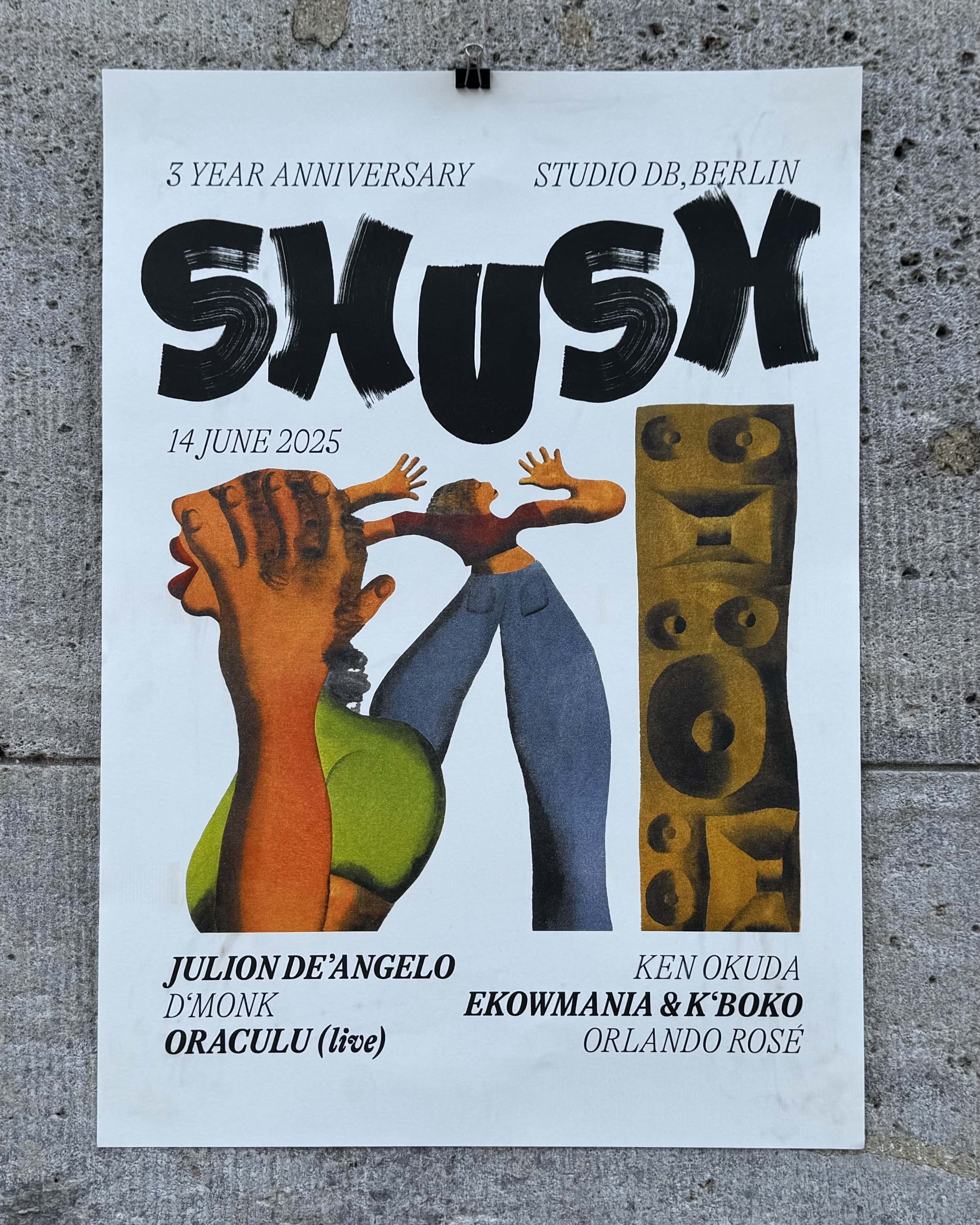 3 YEAR ANNIVERSARY CELEBRATION – Riso Print (A2) additional image